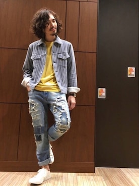 ikechanさん（メンズ・171cm）の春コーディネート