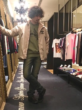 ikechanさん（メンズ・171cm）の冬コーディネート