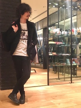 ikechanさん（メンズ・171cm）の冬コーディネート