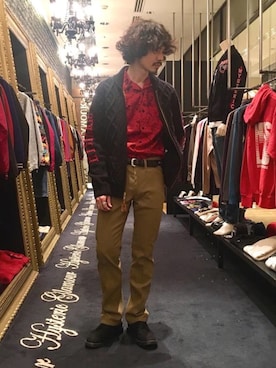 ikechanさん（メンズ・171cm）の冬コーディネート