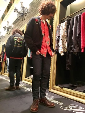 「リゾートスタイル」｜「アイテム（ブルゾン）」を使った、ikechanさん（メンズ・171cm）の春コーディネート