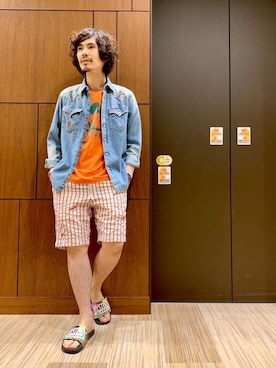 ikechanさん（メンズ・171cm）の夏コーディネート