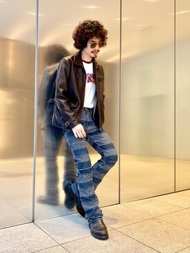 「70'sスタイル」｜ikechanさん（メンズ・171cm）の秋コーディネート