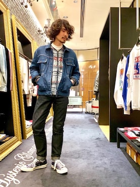 ikechanさん（メンズ・171cm）の冬コーディネート