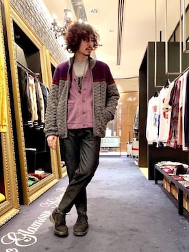 ikechanさん（メンズ・171cm）の冬コーディネート