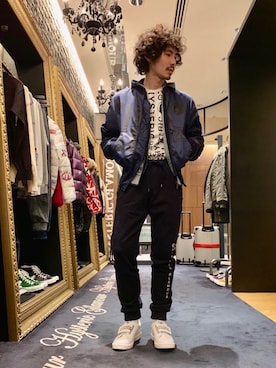 ikechanさん（メンズ・171cm）の冬コーディネート