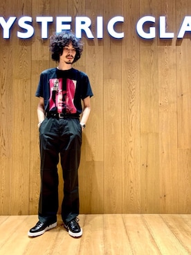 「ロックコーデ」｜「アイテム（その他シューズ）」を使った、ikechanさん（メンズ・171cm）の夏コーディネート