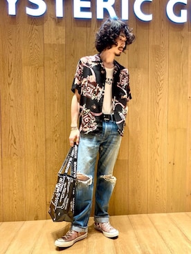 ikechanさん（メンズ・171cm）の夏コーディネート