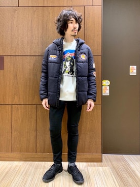 ikechanさん（メンズ・171cm）の冬コーディネート