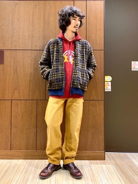 ikechanさん（メンズ・171cm）の冬コーディネート