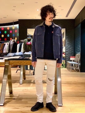 ikechanさん（メンズ・171cm）の冬コーディネート