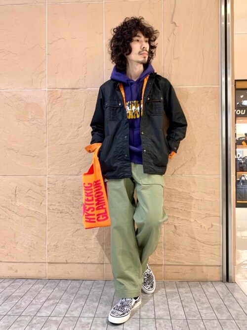 ヒステリックグラマー長袖シャツ、ライダースジャケット STAFF STYLING｜THE SHOP YOHJI YAMAMOTO