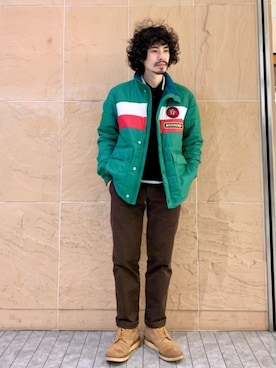 ikechanさん（メンズ・171cm）の冬コーディネート