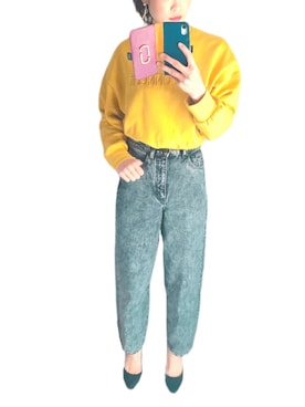 「GU（ジーユー）のアイテム（パンプス、ブラック系）」を使った、Yukiさん（レディース・164cm）の冬コーディネート