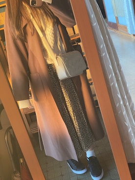 Rikaさん（レディース・161cm）の冬コーディネート