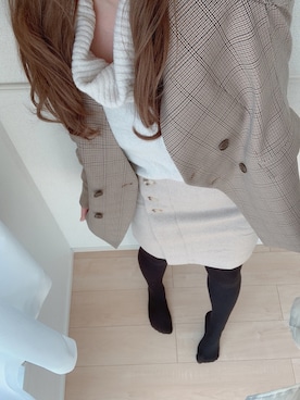 春さん（レディース・165cm）の冬コーディネート