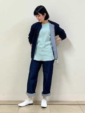 natsukiさん（レディース・156cm）の冬コーディネート