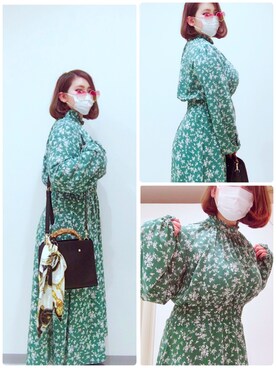 𝒌𝒖𝒎𝒊.𝒄𝒉𝒂さん（レディース・158cm）の春コーディネート