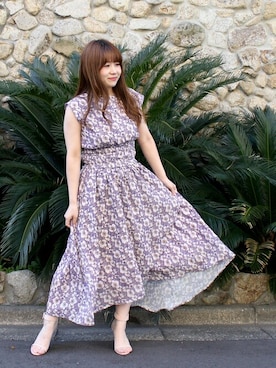 「DRWCYS（ドロシーズ）のアイテム」を使った、MIDORIさん（レディース・155cm）の夏コーディネート