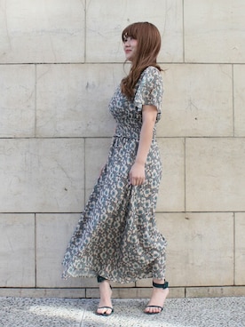 「DRWCYS（ドロシーズ）のアイテム」を使った、MIDORIさん（レディース・155cm）の夏コーディネート