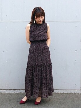 「DRWCYS（ドロシーズ）のアイテム」を使った、MIDORIさん（レディース・155cm）の秋コーディネート