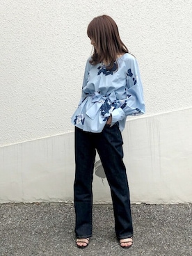 「DRWCYS（ドロシーズ）のアイテム」を使った、MIDORIさん（レディース・155cm）の冬コーディネート