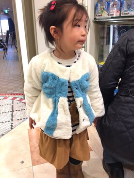 オレンジ色のみかんさんのコーディネート