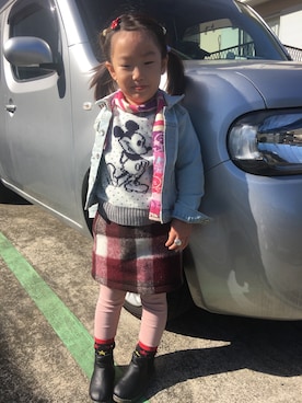 オレンジ色のみかんさんのコーディネート