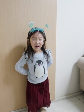 オレンジ色のみかんさんのコーディネート