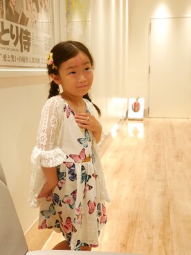 オレンジ色のみかんさんのコーディネート