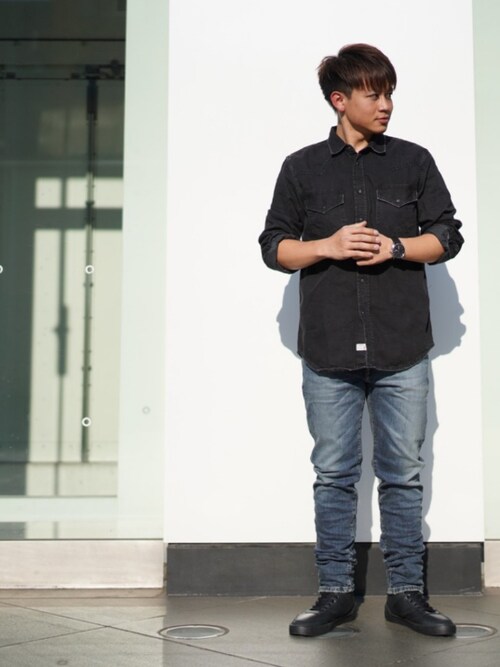 いっち Diesel 浦和パルコ Dieselのシャツ ブラウスを使ったコーディネート Wear いっち Diesel 浦和パルコ Dieselのシャツ ブラウスを使ったコーディネート Wear