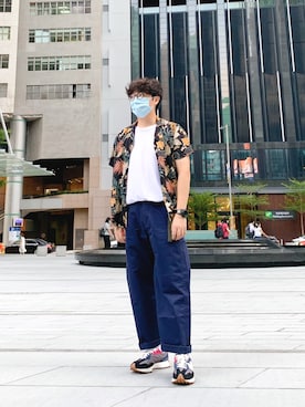 「PULL&BEAR（プルアンドベア）のアイテム（ジャケット/アウター）」を使った、Onsomeboy | 安森仔さん（メンズ・170cm）の秋コーディネート
