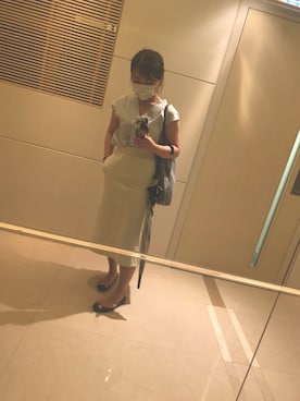 「Ted Baker（テッドベーカー）のアイテム（シューズ）」を使った、ねこさん（レディース・149cm）の春コーディネート