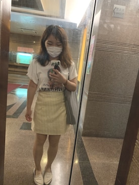 「LANCOME（ランコム）のアイテム」を使った、ねこさん（レディース・149cm）の夏コーディネート