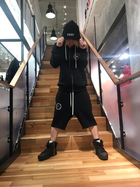 「roarguns（ロアーガンズ）のアイテム」を使った、yoshiaki matsufujiさん（メンズ・165cm）の春コーディネート