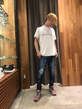 「URBAN SUN」｜yoshiaki matsufujiさん（メンズ・165cm）の春コーディネート