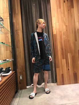 「muta（ムータ）のアイテム」を使った、yoshiaki matsufujiさん（メンズ・165cm）の春コーディネート