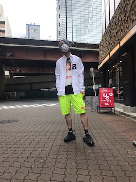 「muta（ムータ）のアイテム」を使った、yoshiaki matsufujiさん（メンズ・165cm）の夏コーディネート