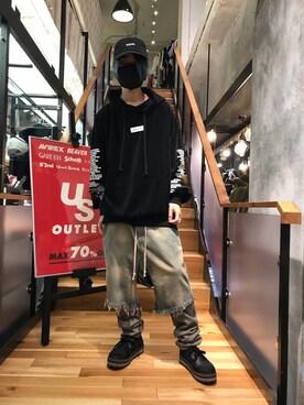 「THE inc.（ザ インク）のアイテム」を使った、yoshiaki matsufujiさん（メンズ・165cm）の夏コーディネート