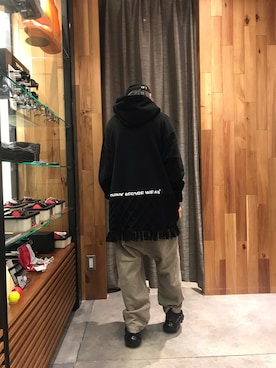 「ISAMU KATAYAMA BACKLASH（イサムカタヤマバックラッシュ）のアイテム（パンツ）」を使った、yoshiaki matsufujiさん（メンズ・165cm）の夏コーディネート