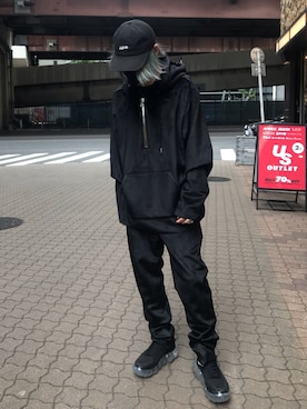 「RtA（アールティーエー）のアイテム」を使った、yoshiaki matsufujiさん（メンズ・165cm）の秋コーディネート