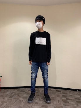 「STUD MUFFIN（スタッドマフィン）のアイテム」を使った、yoshiaki matsufujiさん（メンズ・165cm）の秋コーディネート