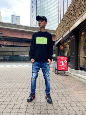 yoshiaki matsufujiさん（メンズ・165cm）の秋コーディネート