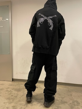 「roarguns（ロアーガンズ）のアイテム」を使った、yoshiaki matsufujiさん（メンズ・165cm）の冬コーディネート