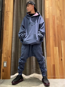 「roarguns（ロアーガンズ）のアイテム」を使った、yoshiaki matsufujiさん（メンズ・165cm）の春コーディネート