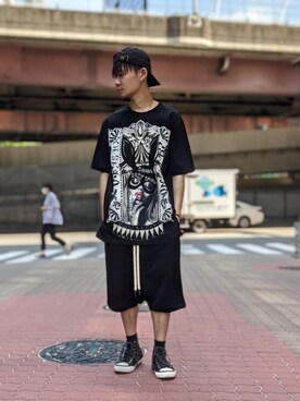 「ISAMU KATAYAMA BACKLASH（イサムカタヤマバックラッシュ）のアイテム（パンツ）」を使った、yoshiaki matsufujiさん（メンズ・165cm）の春コーディネート