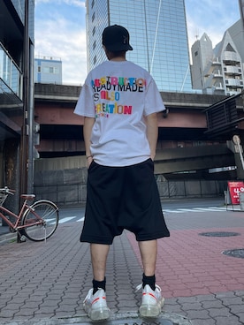 「ISAMU KATAYAMA BACKLASH（イサムカタヤマバックラッシュ）のアイテム」を使った、yoshiaki matsufujiさん（メンズ・165cm）の春コーディネート