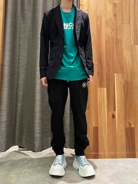 「AKM」｜yoshiaki matsufujiさん（メンズ・165cm）の春コーディネート