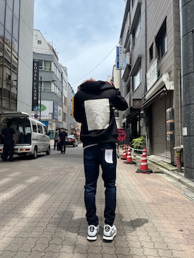 「URBAN SUN（アーバンサン）のアイテム」を使った、yoshiaki matsufujiさん（メンズ・165cm）の春コーディネート