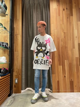 「ROYAL FLASH（ロイヤルフラッシュ）のアイテム（パンツ）」を使った、yoshiaki matsufujiさん（メンズ・165cm）の夏コーディネート